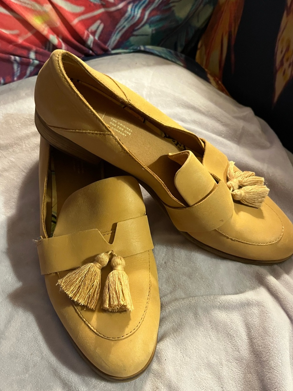 Toms Loafers- Tan